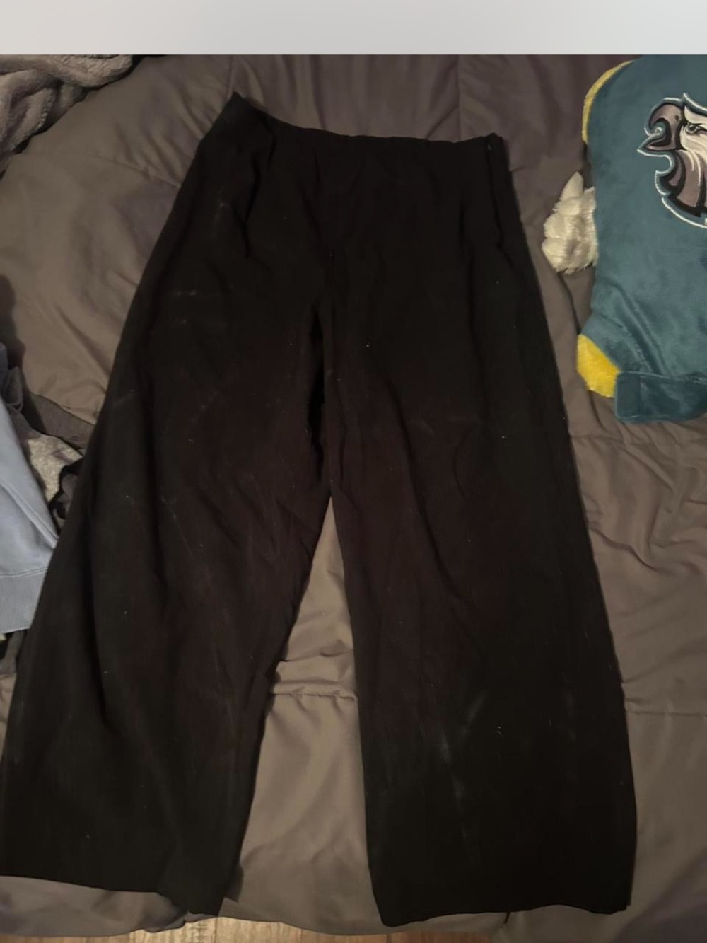 Worthington Black Wide-Leg Women's Trousers